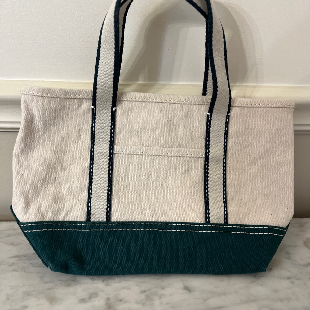 NWT JCrew Montauk bag- small, green.